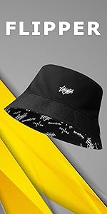 リバーシブル　　 バケットハット　「大きいサイズ」