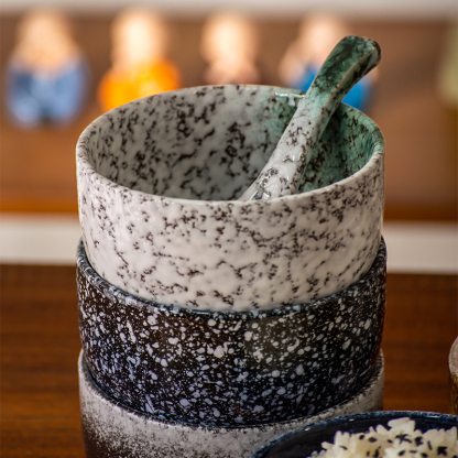 日式復古米飯碗