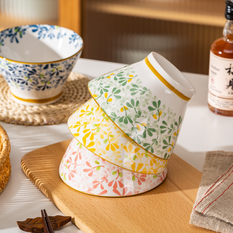 春夏秋冬日式斗笠碗