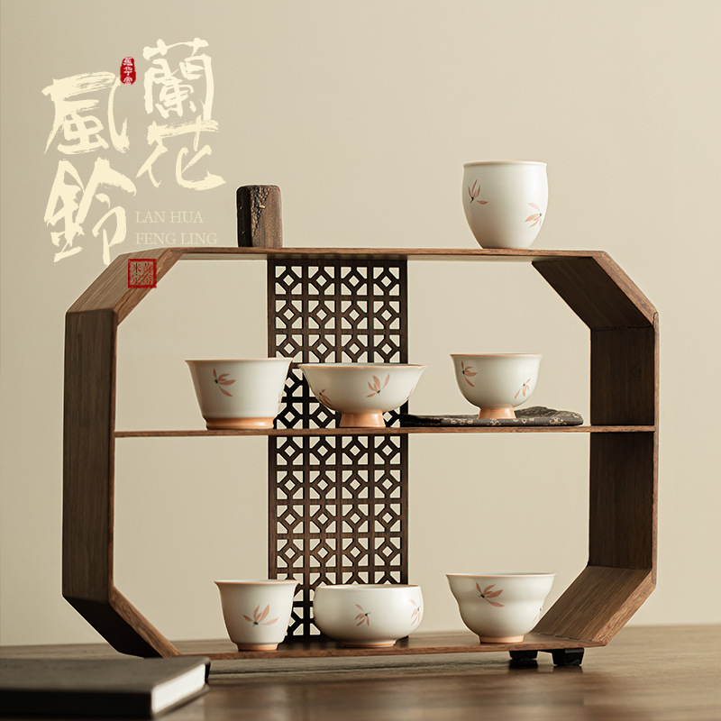 蘭花風鈴-主人杯