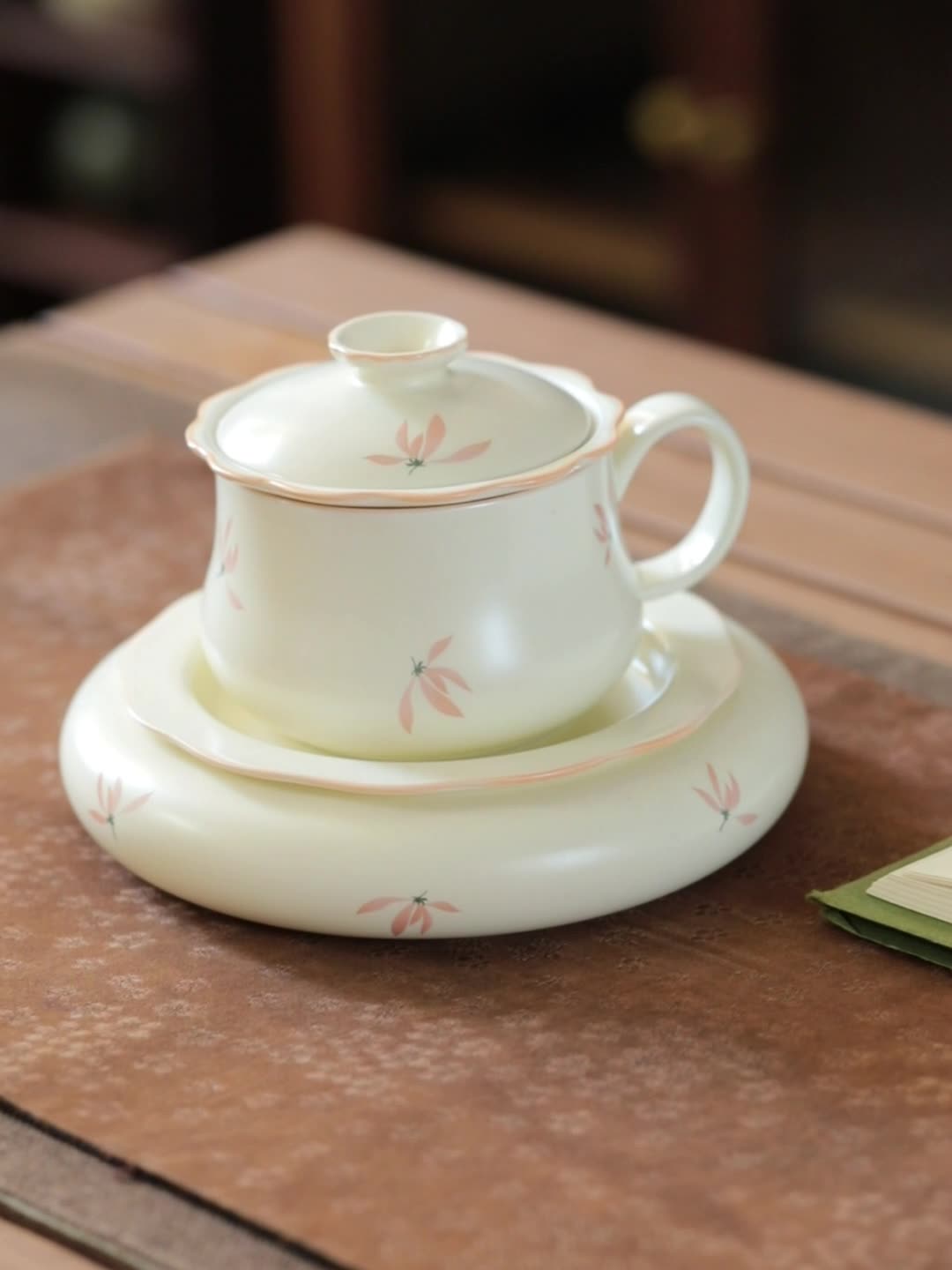 蘭花風鈴-花口茶咖杯