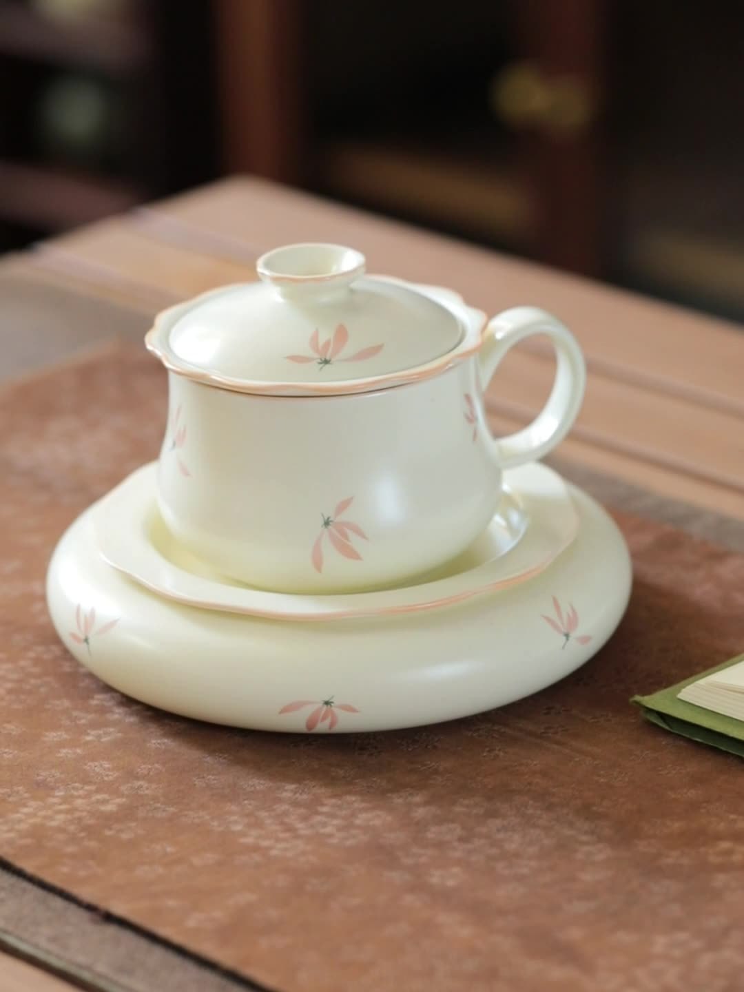 蘭花風鈴-花口茶咖杯