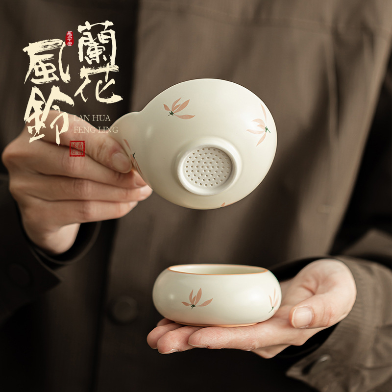 蘭花風鈴-葫蘆茶濾