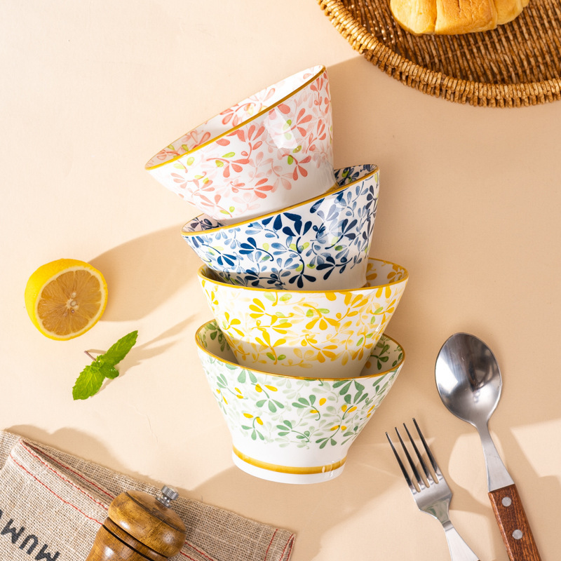 春夏秋冬日式斗笠碗