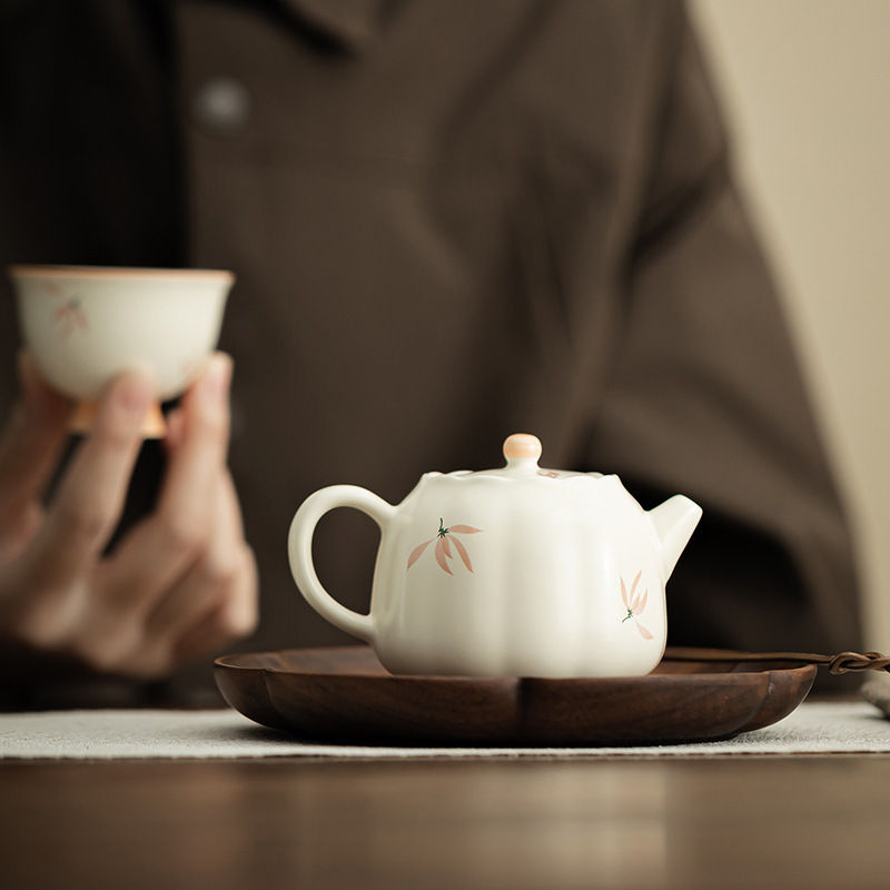 蘭花風鈴-花口壺