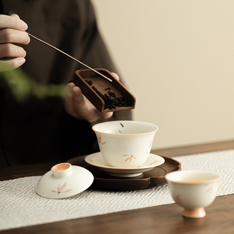 蘭花風鈴-初元蓋碗