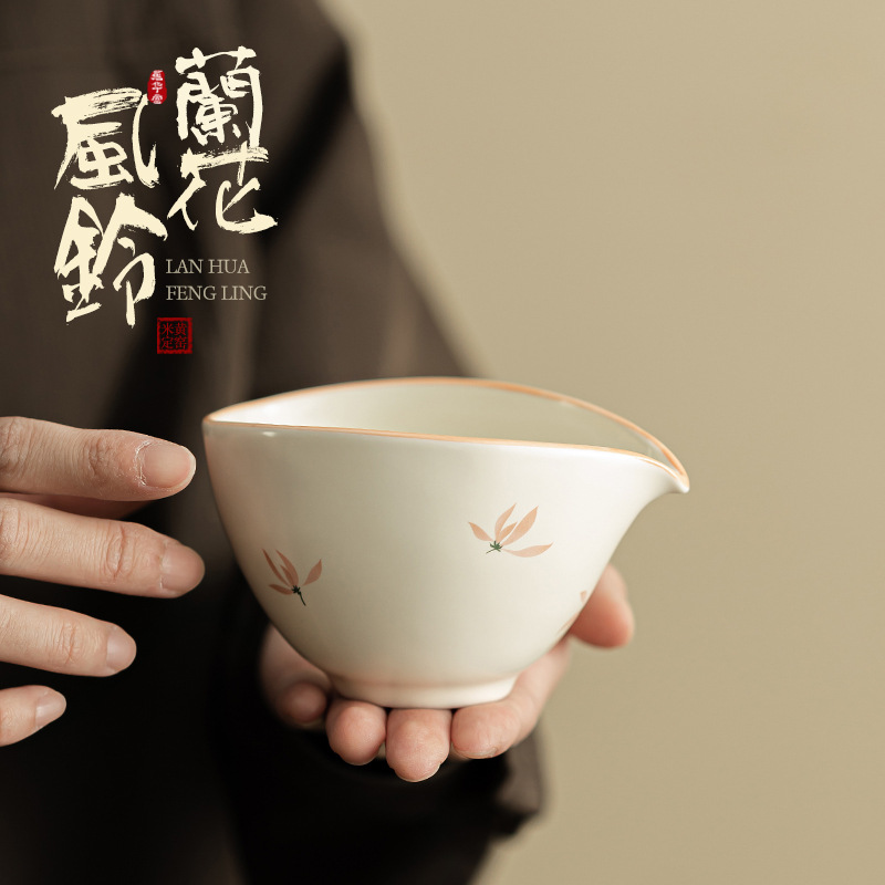 蘭花風鈴-扁舟公道杯