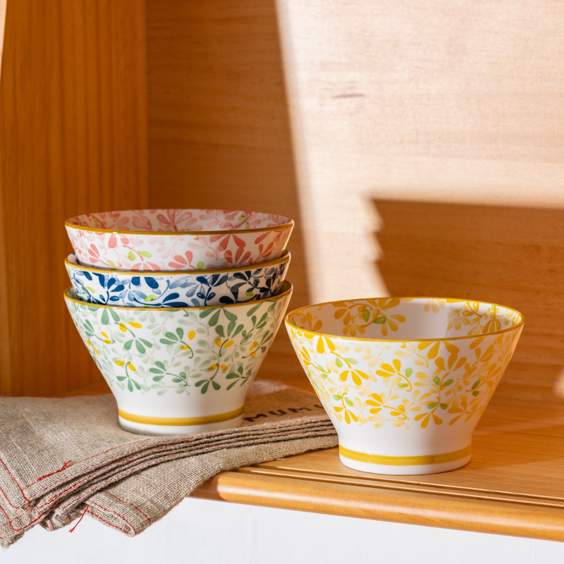 春夏秋冬日式斗笠碗