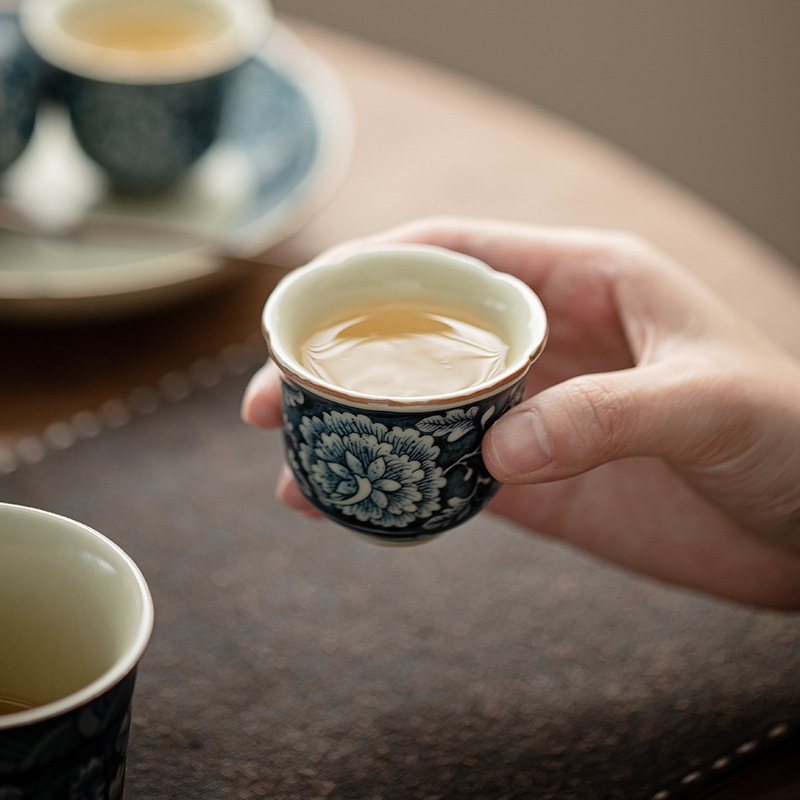 繁花-花口杯主人杯