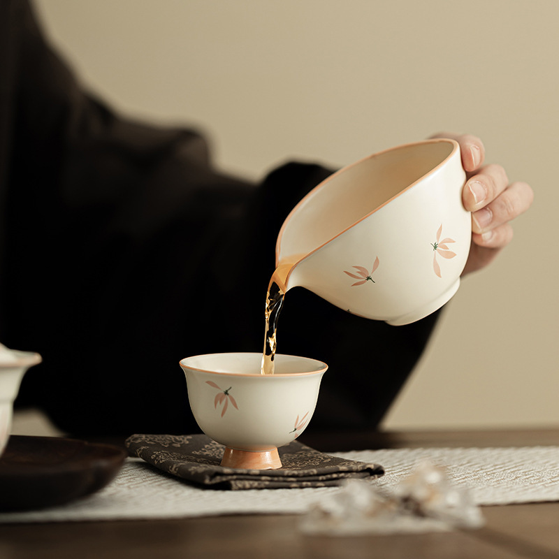 蘭花風鈴-扁舟公道杯