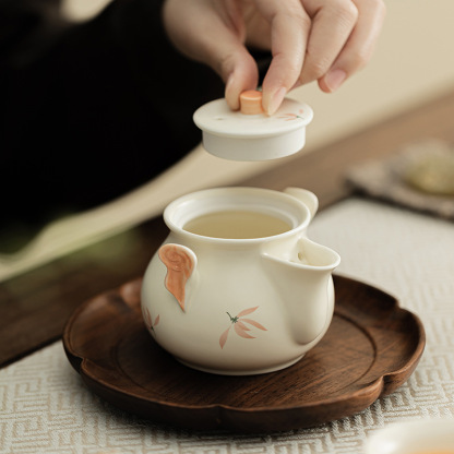 蘭花風鈴-祥雲手抓壺