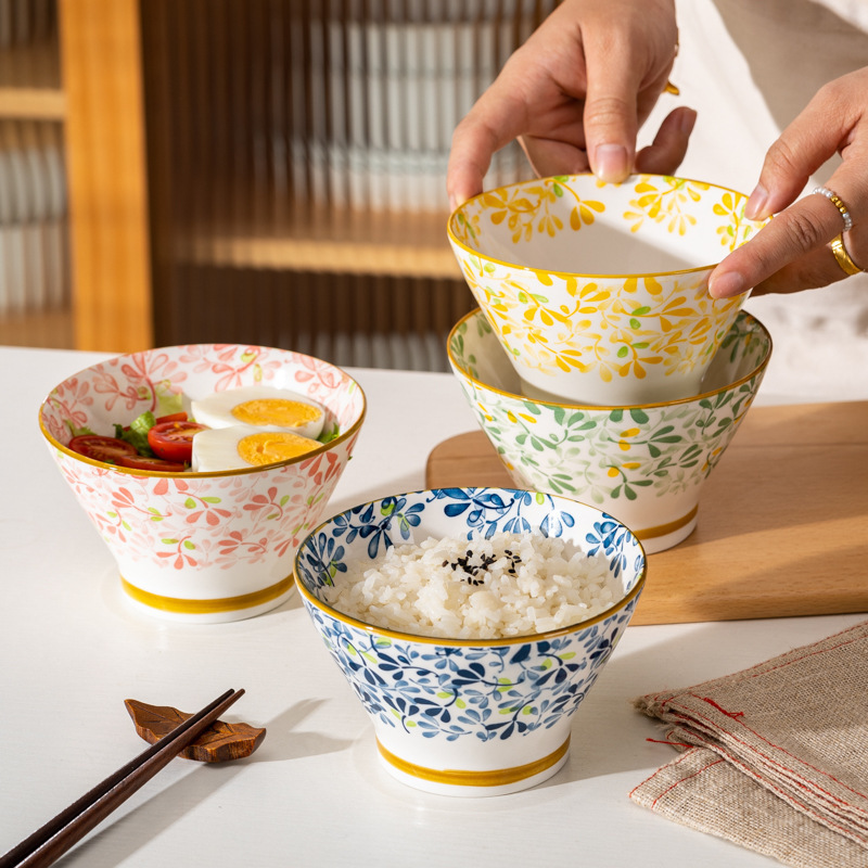 春夏秋冬日式斗笠碗