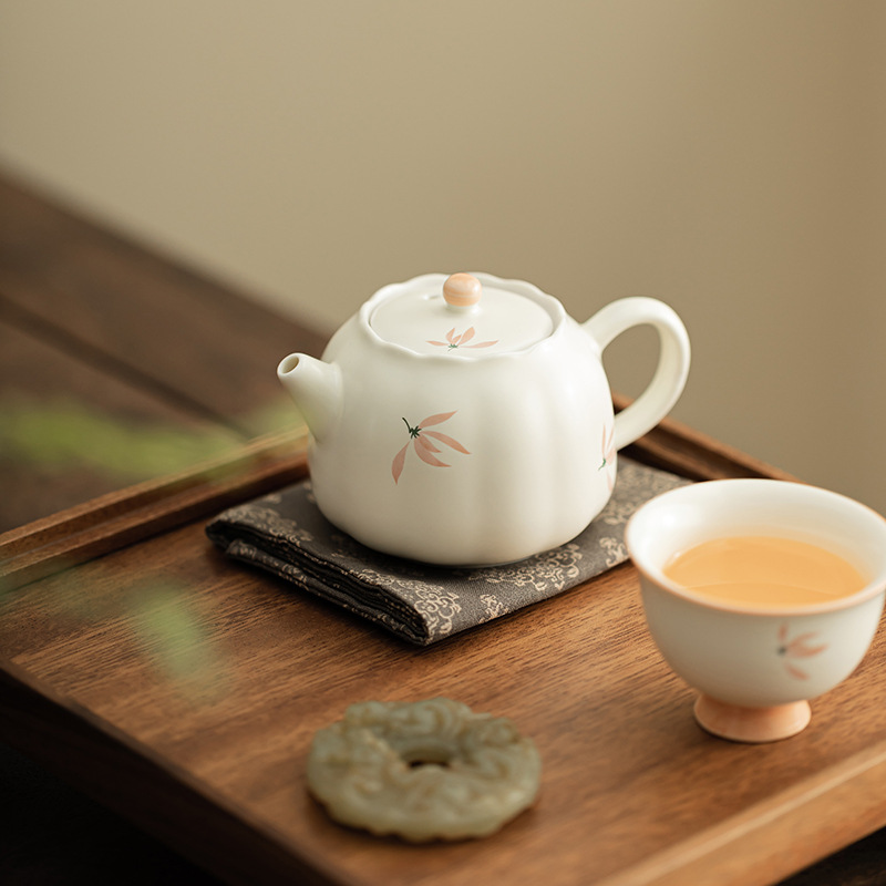 蘭花風鈴-花口壺