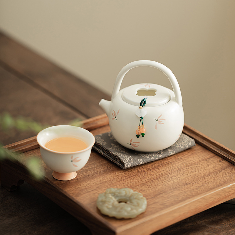 蘭花風鈴-提梁壺