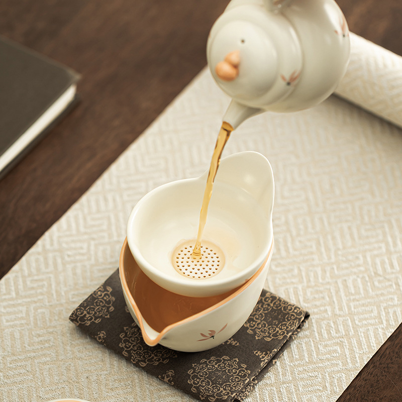 蘭花風鈴-葫蘆茶濾