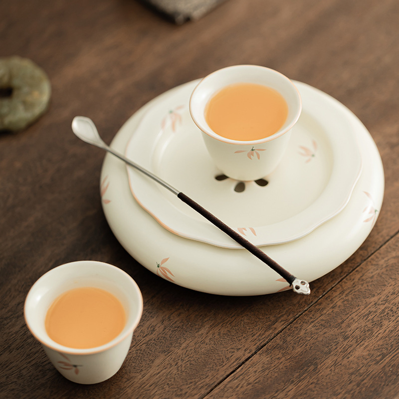 蘭花風鈴-花邊壺承