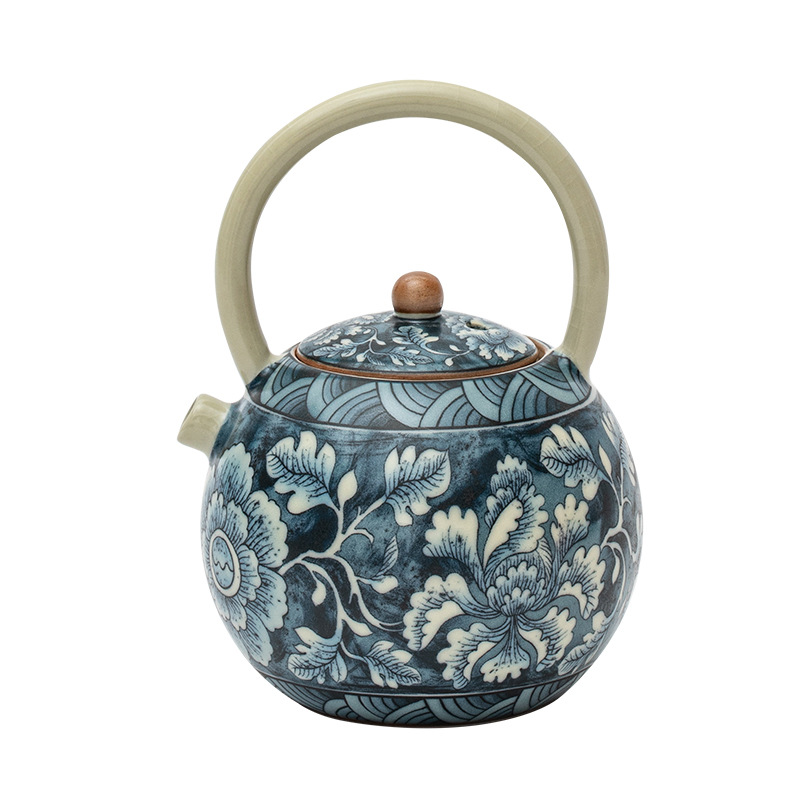 繁花-汲泉壶提梁壶