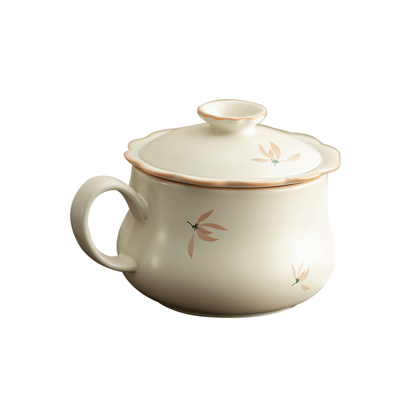 蘭花風鈴-花口茶咖杯