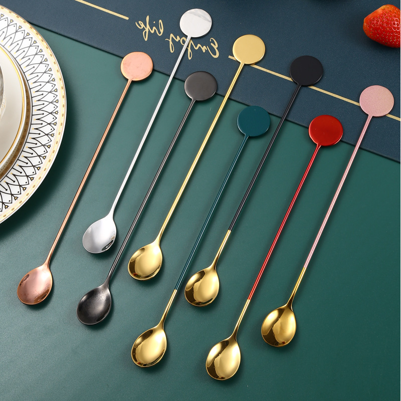 創意長柄咖啡攪拌勺甜品勺