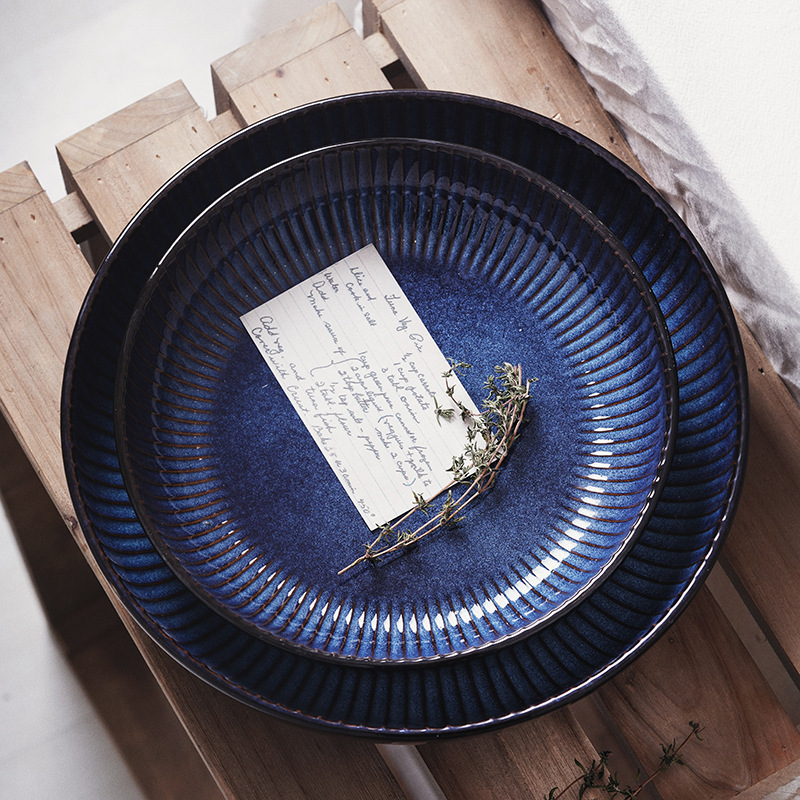 日式窯變骨瓷餐具