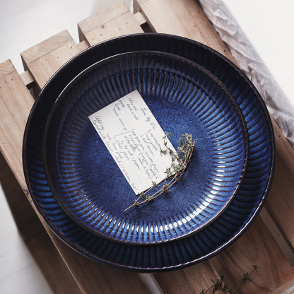 日式窯變骨瓷餐具