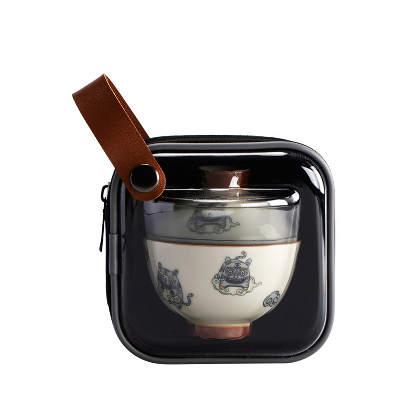 旅行套裝一壺二杯快客杯