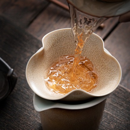 窯變蒼山茶漏茶茶葉過濾器