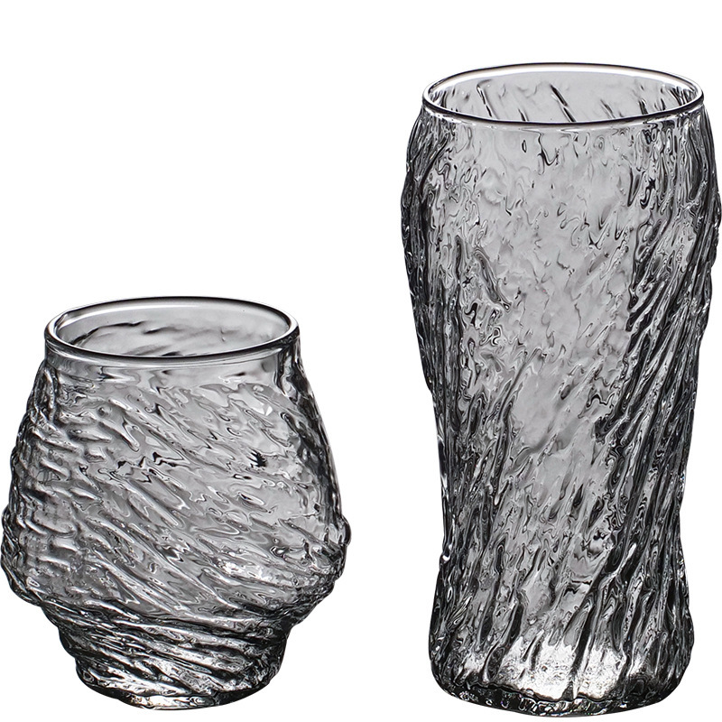 樹樁異型锤纹咖啡杯