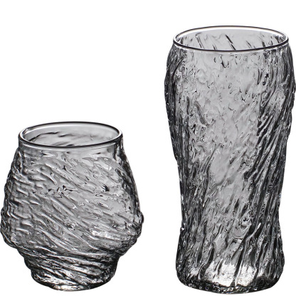 樹樁異型锤纹咖啡杯