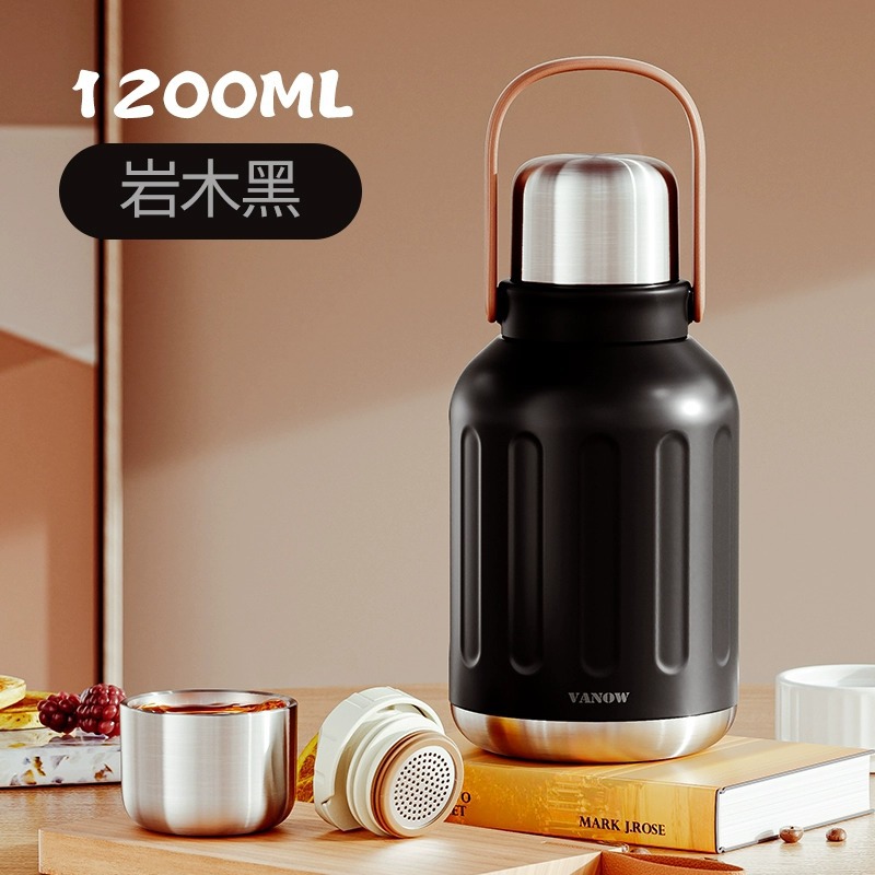 大容量不銹鋼泡茶戶外水壺保溫杯