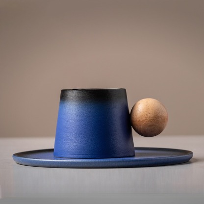 木星粗陶咖啡杯