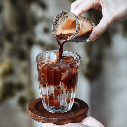 經典格調系豎棱紋澳白杯