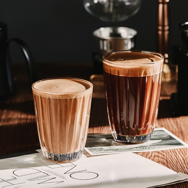 經典格調系豎棱紋澳白杯