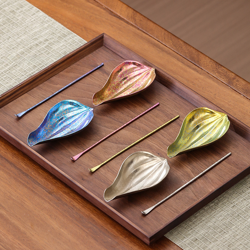 蓮瓣茶則兩件套