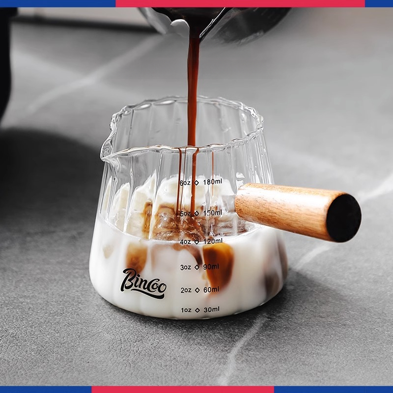 玻璃小奶盅帶刻度