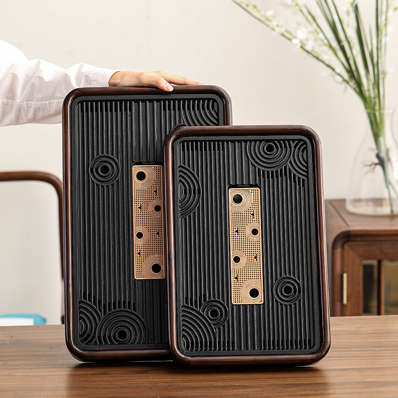 烏金石實木小茶盤