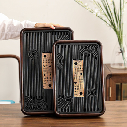 烏金石實木小茶盤