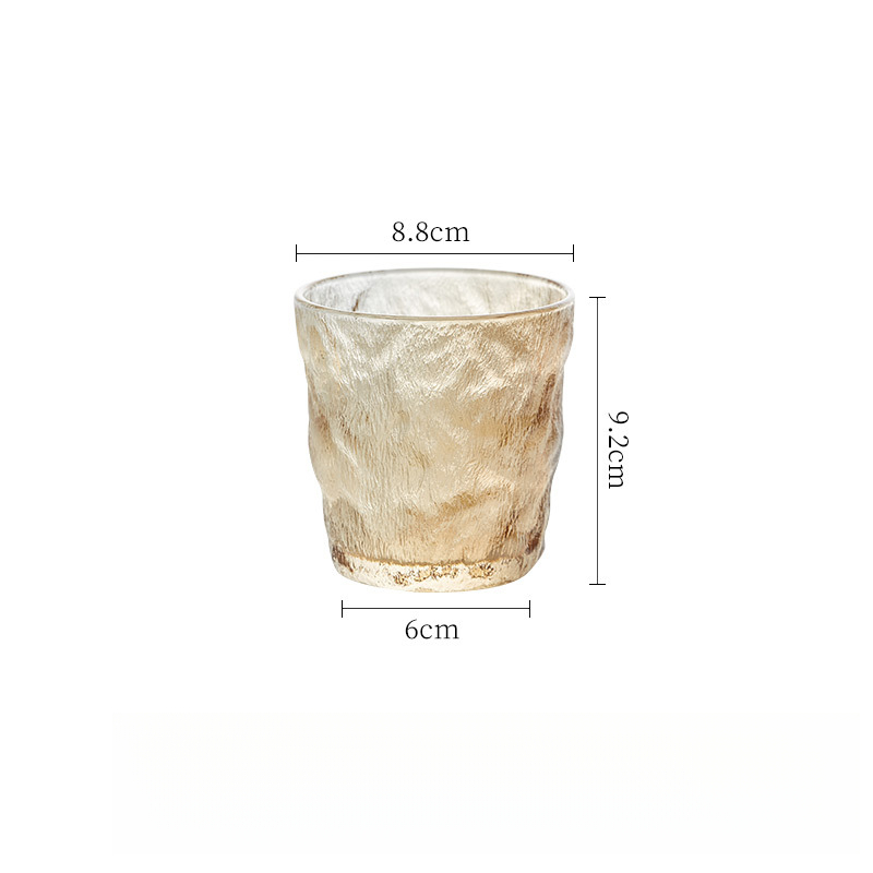 冰川紋玻璃杯