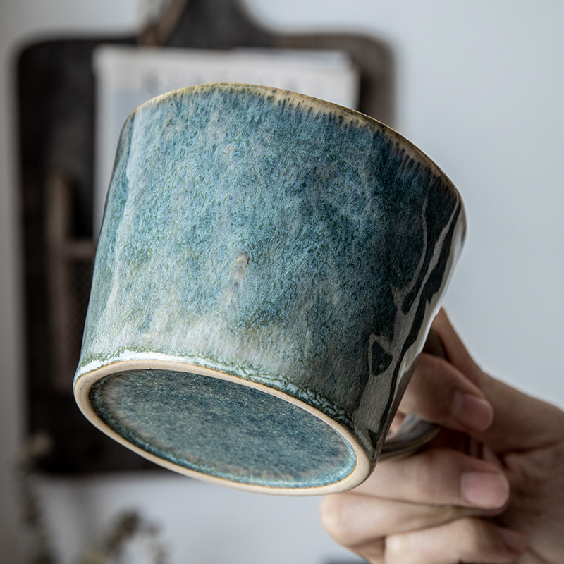 復古窯變水紋對杯