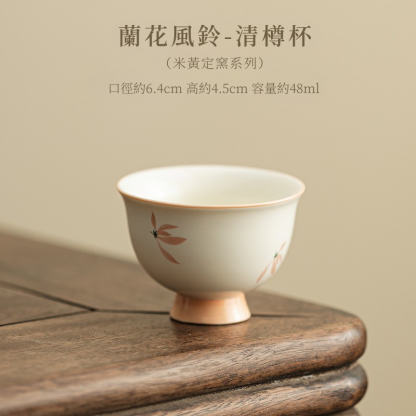 蘭花風鈴-主人杯