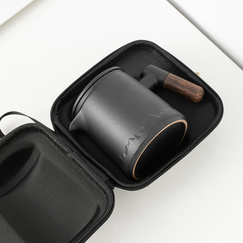 戶外隨身功夫泡茶壺茶杯簡易露營快客杯