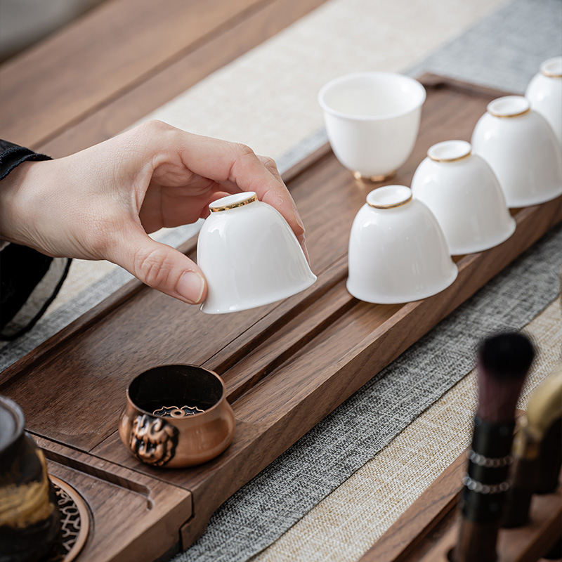 胡桃木實木茶盤可拆分幹泡盤