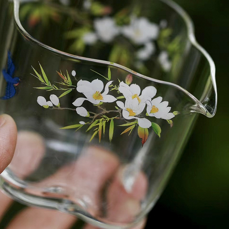 春歸手工耐熱玻璃公道杯