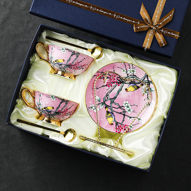 花之戀咖啡英式下午茶杯碟禮盒裝