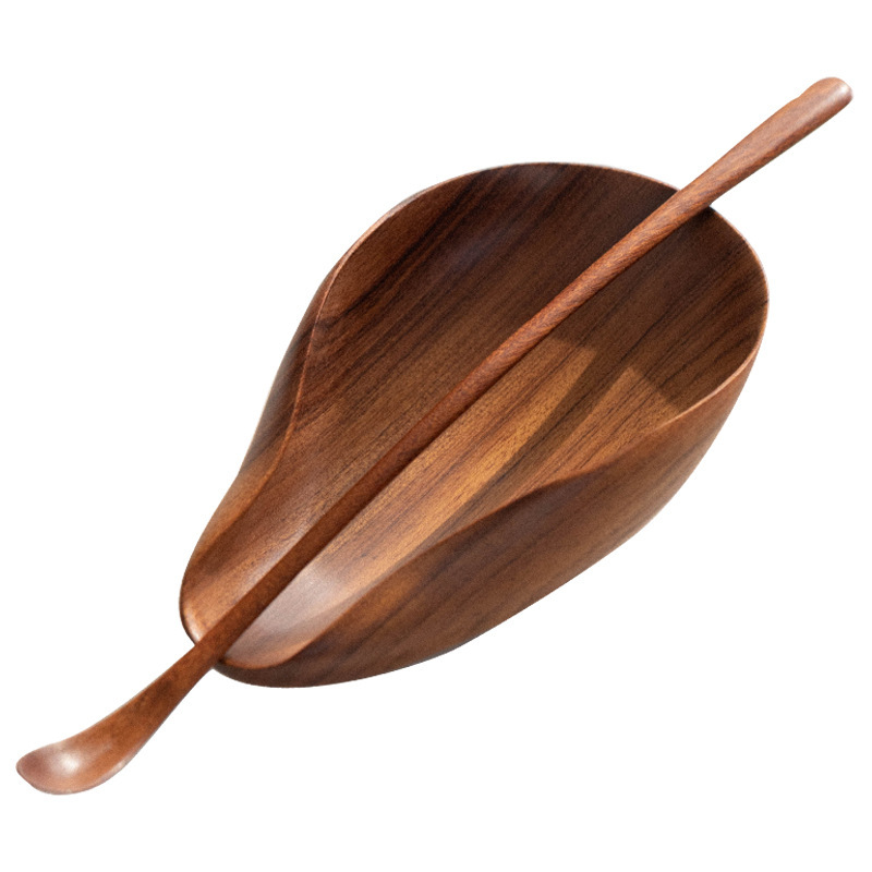 實木茶則茶撥長柄茶匙勺茶具配件