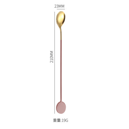 創意長柄咖啡攪拌勺甜品勺