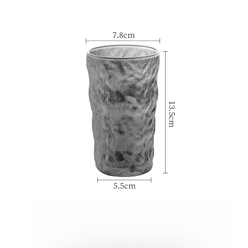冰川紋玻璃杯