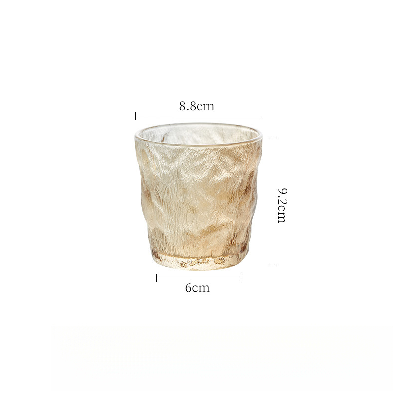 冰川紋玻璃杯
