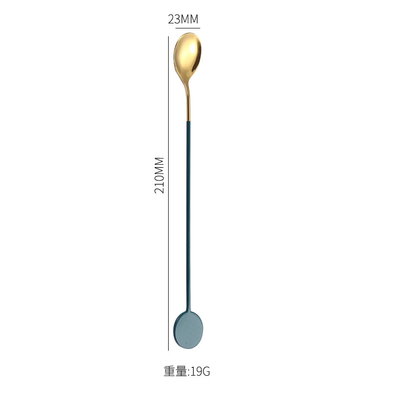創意長柄咖啡攪拌勺甜品勺
