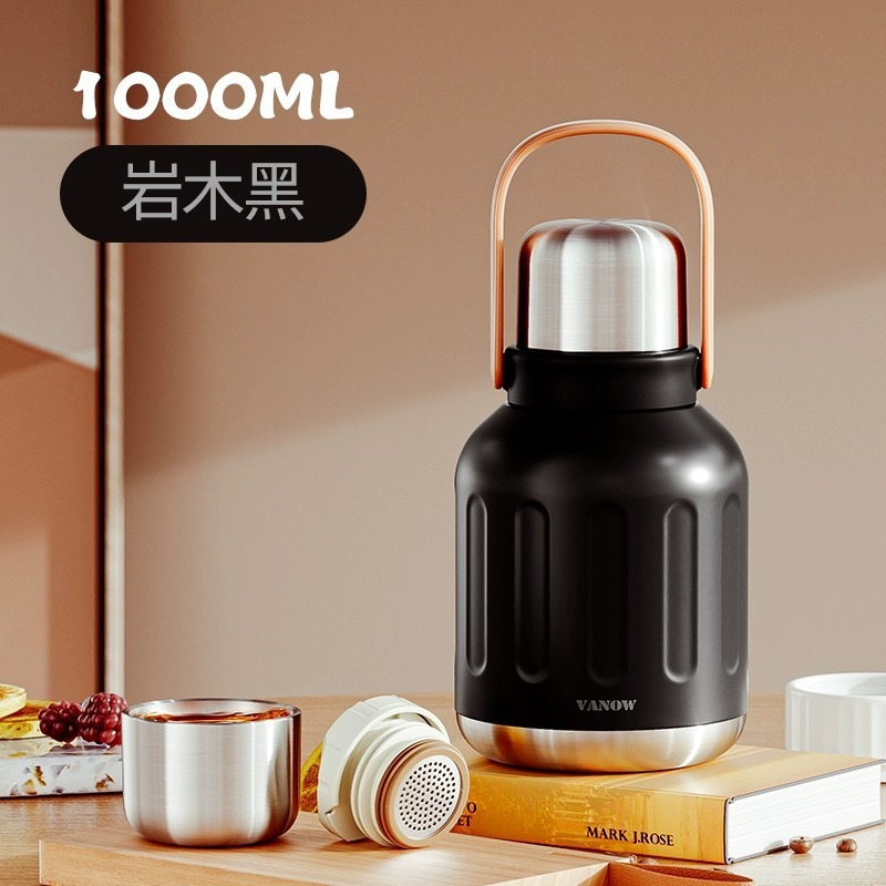 大容量不銹鋼泡茶戶外水壺保溫杯